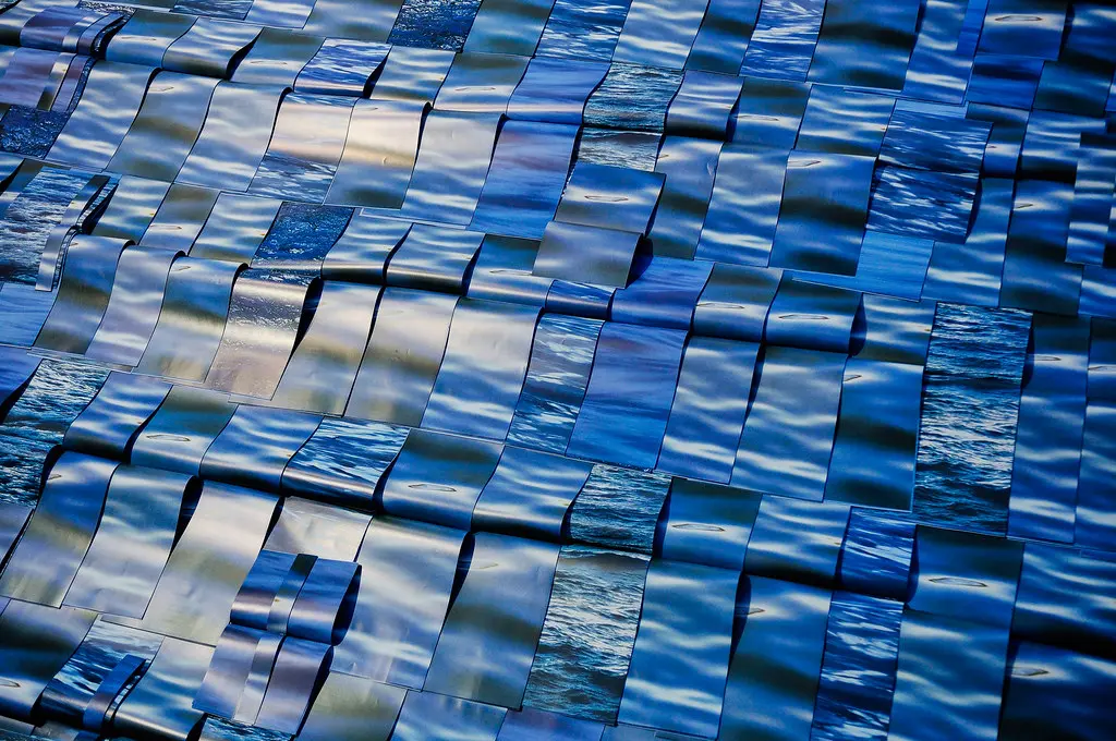 Marulho (La houle), Cildo Meireles, Abbaye du Mont-Saint-Michel, CNAP, 2025